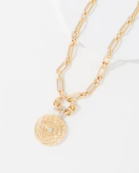 Reversible Pendant Necklace