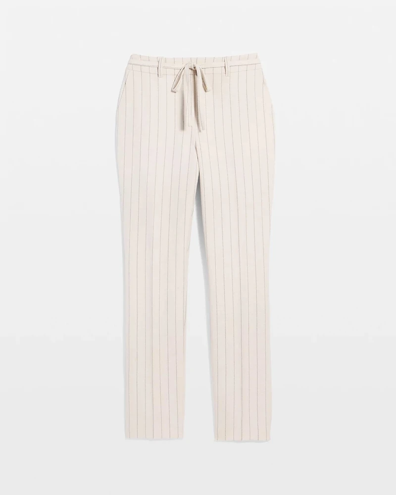 Pinstripe Elle Slim Ankle Pant