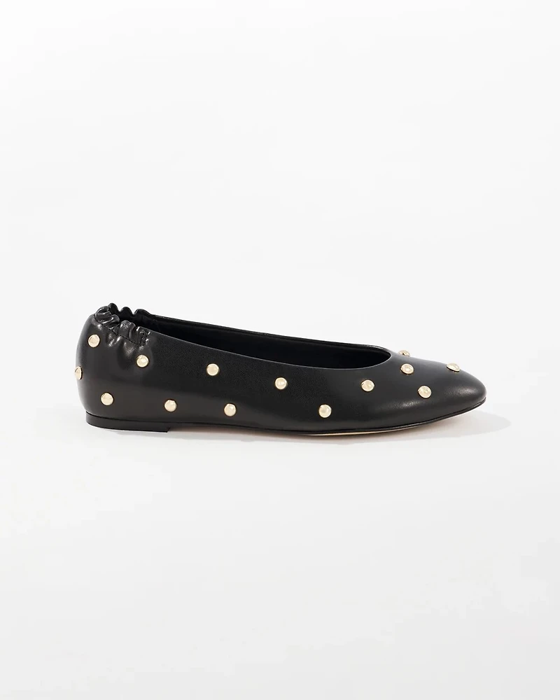 Studded Ballet Flat