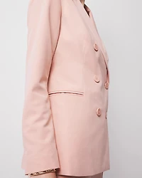 Petite Double-Breasted Blazer