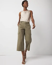 Pret Cargo Wide Leg Cropped Pant