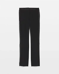 Petite High-Rise Straight Tuxedo Luxe Stretch Pant