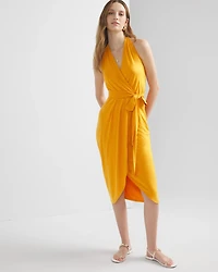 Halter Wrap Dress