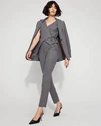 Embellished Surplice Tie Vest