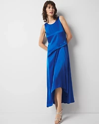 Satin Tank Maxi Dress