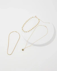 Olive + Gold Convertible Necklace