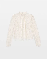 Embellished Lace Top