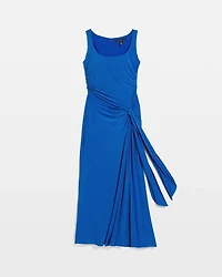 Sarong Midi Dress