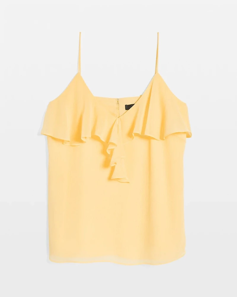 Chiffon Ruffle Camisole