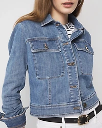 Cropped Denim Jacket