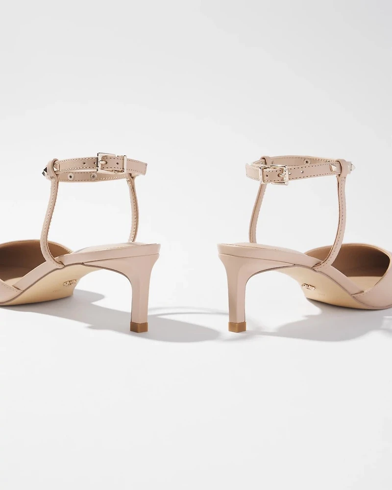 Studded Strap Pump