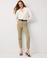 High-Rise Elle Slim Ankle Pant