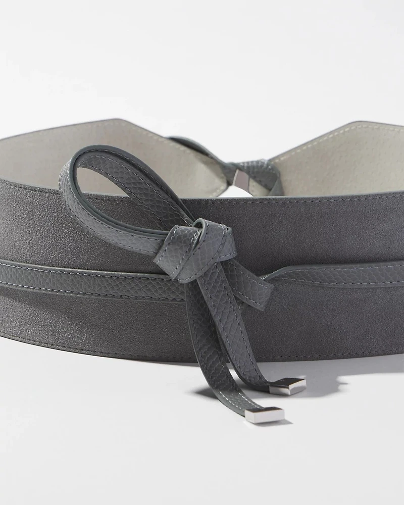 Suede Obi Belt