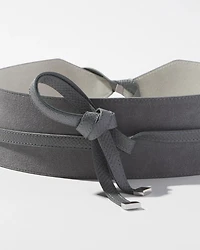 Suede Obi Belt