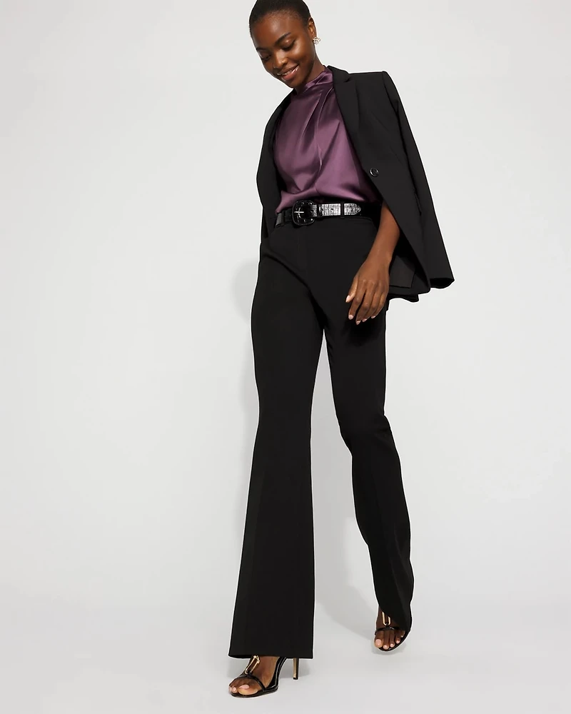 Petite High-Rise Piper Flare Pant