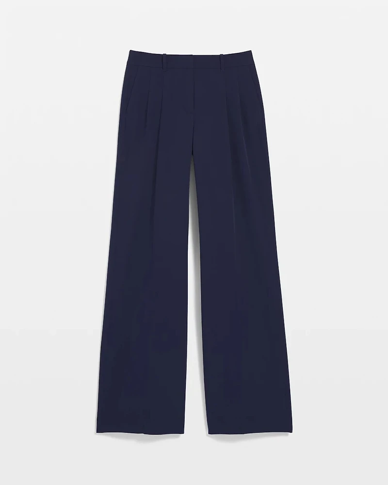 Pleated Wide Leg Pants