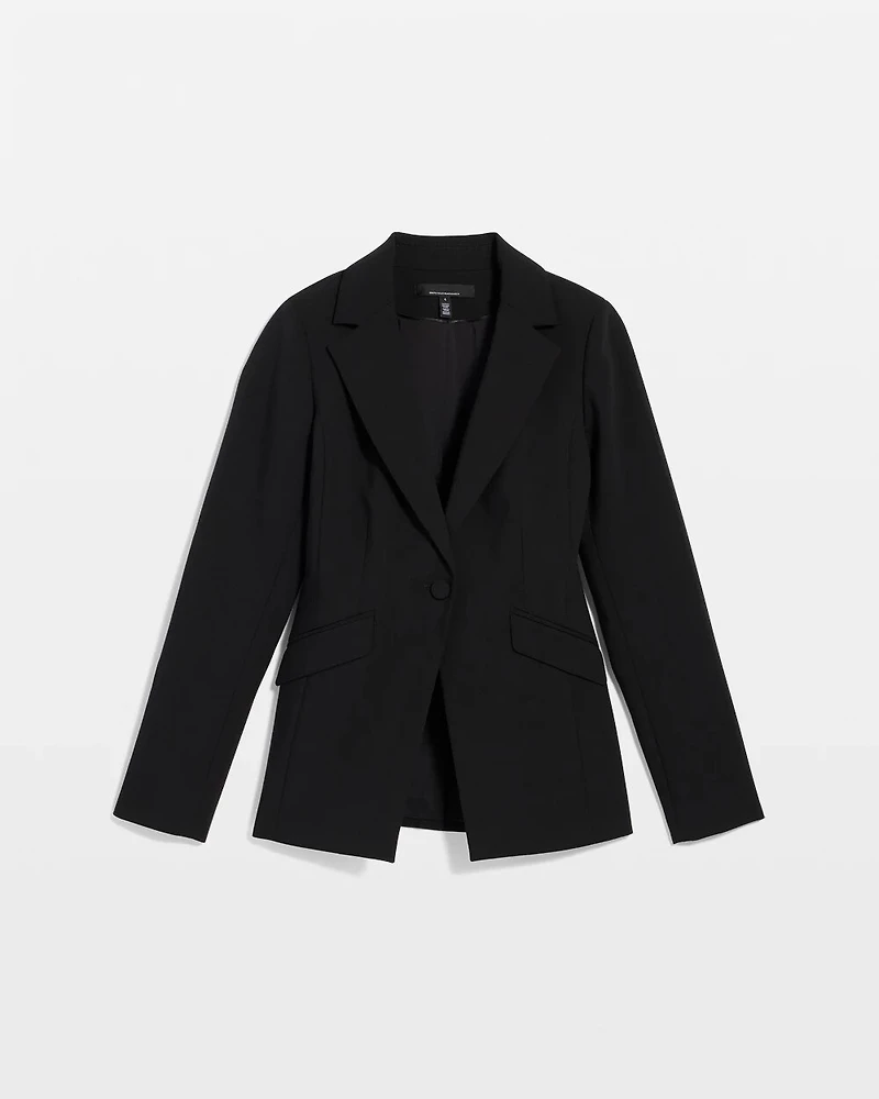 WHBM® Luxe Stretch One-Button Blazer