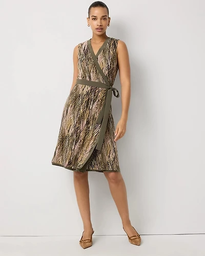 Reversible Wrap Dress