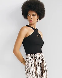 WHBM® FORME Rib Halter Top