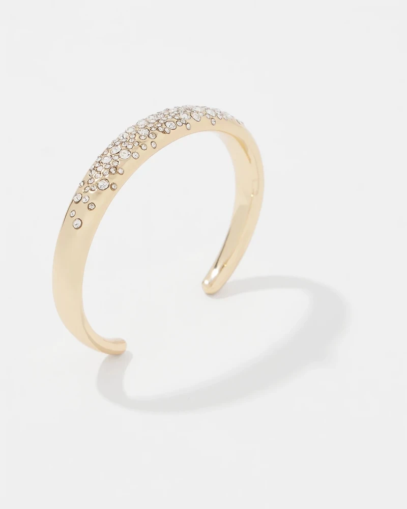 Dusted Pavé Cuff Bracelet