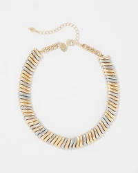 Sculptural Wave Short Necklace