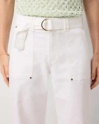 Extra High Rise Wide Leg Utility Jean