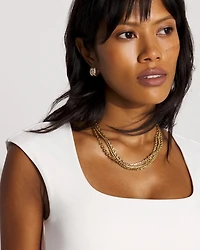 WHBM FORME™ All Ways Stretch Square Neck Top