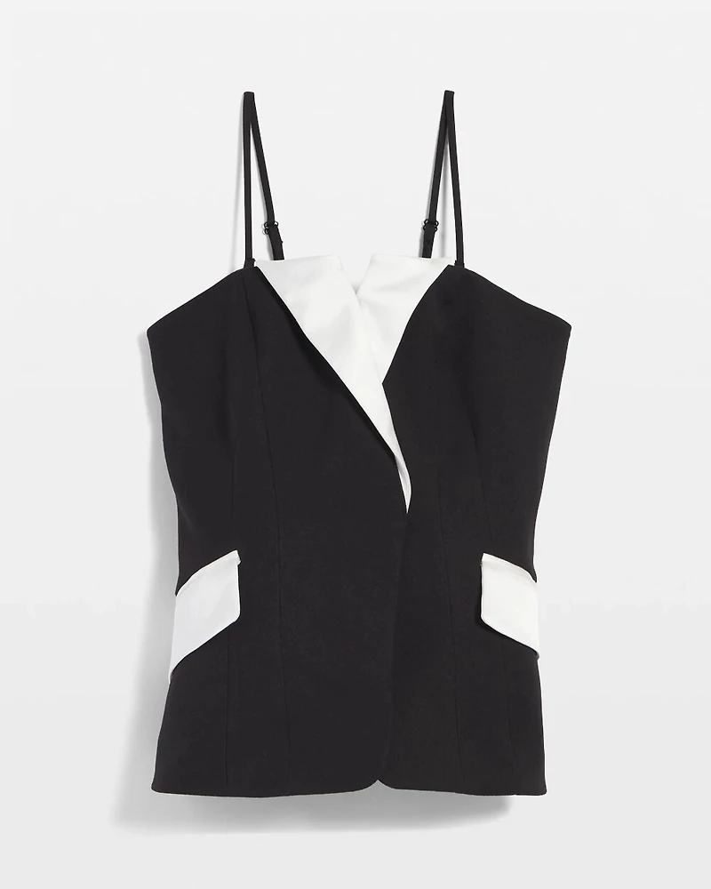Tuxedo Bustier