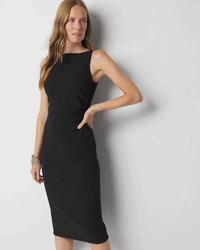 Sleeveless Scuba Sheath