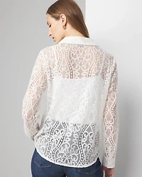 Long Sleeve Lace Shirt