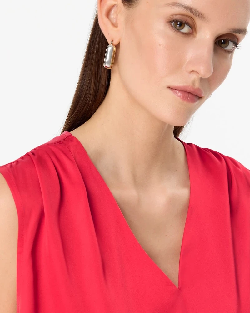 Removable Tie-Neck Top