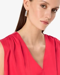 Removable Tie-Neck Top