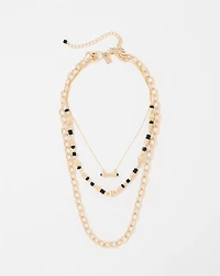 Black Cap Convertible Necklace