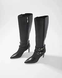 Tall Double Buckle Boot