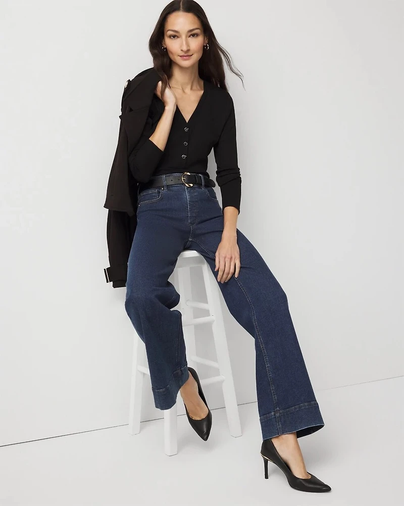 Turnlock Long Sleeve Henley Tee