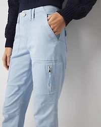 Mid-Rise Pret-A-Pedi Straight Cropped Pants