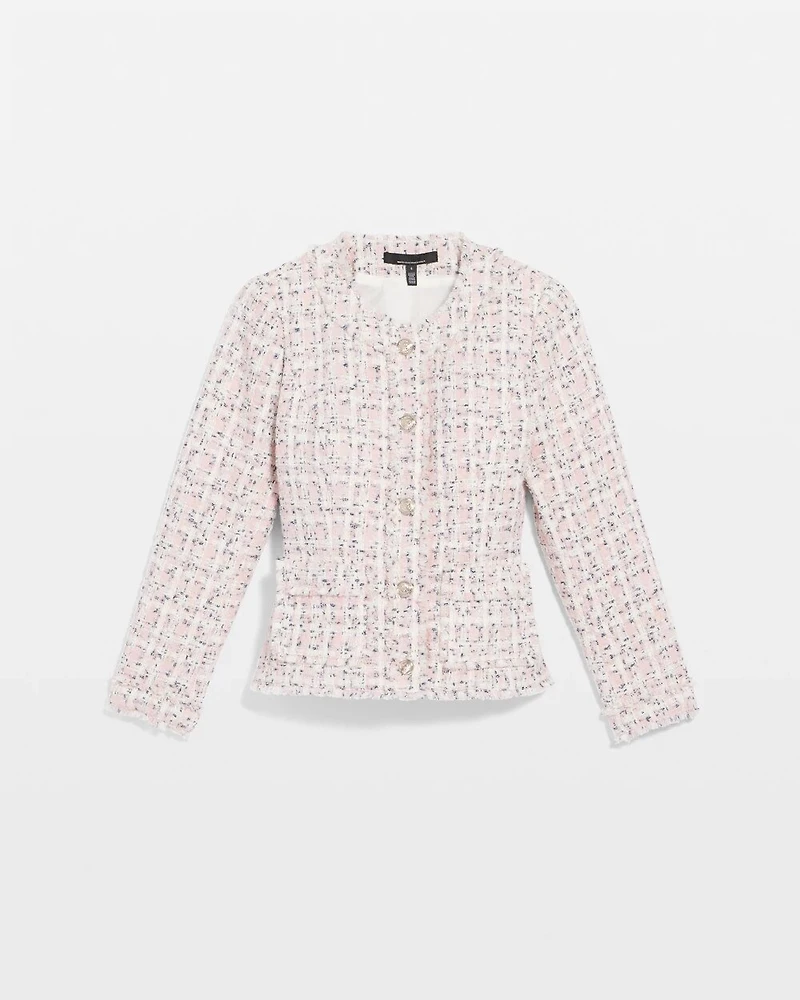 Petite Shimmery Tweed Jacket