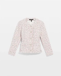 Petite Shimmery Tweed Jacket