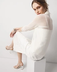 Ribbed Sweater Shrug