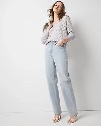 Extra High-Rise Relaxed Straight Jeans