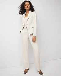 WHBM® Cropped One-Button Blazer