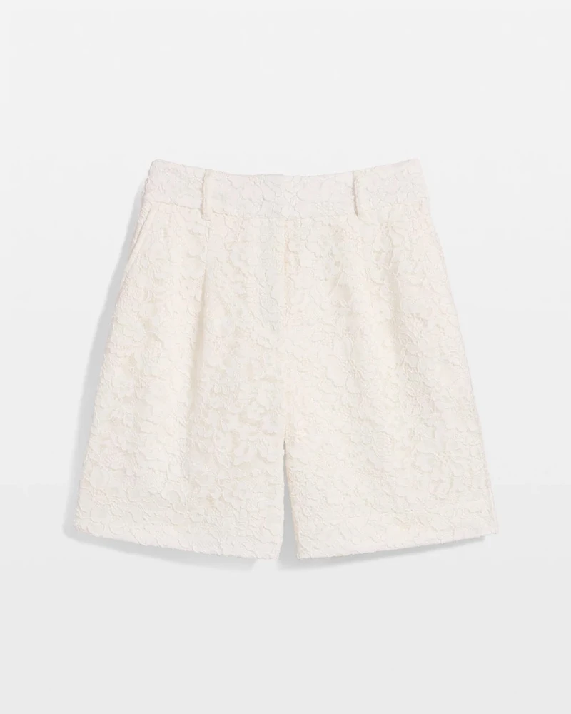 Lace Tailored Short