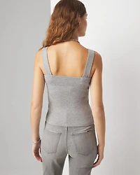 Ribbed Knit Sweater Tank