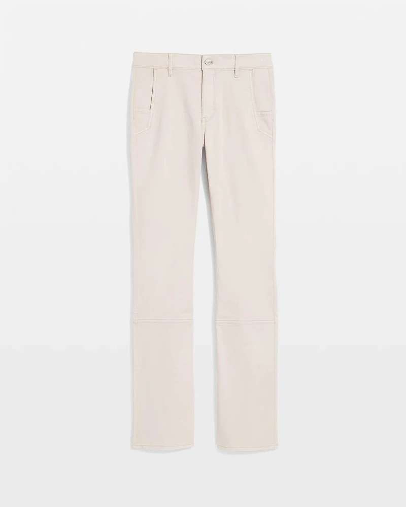 Pret Zip Hem High Rise Bootcut Jean