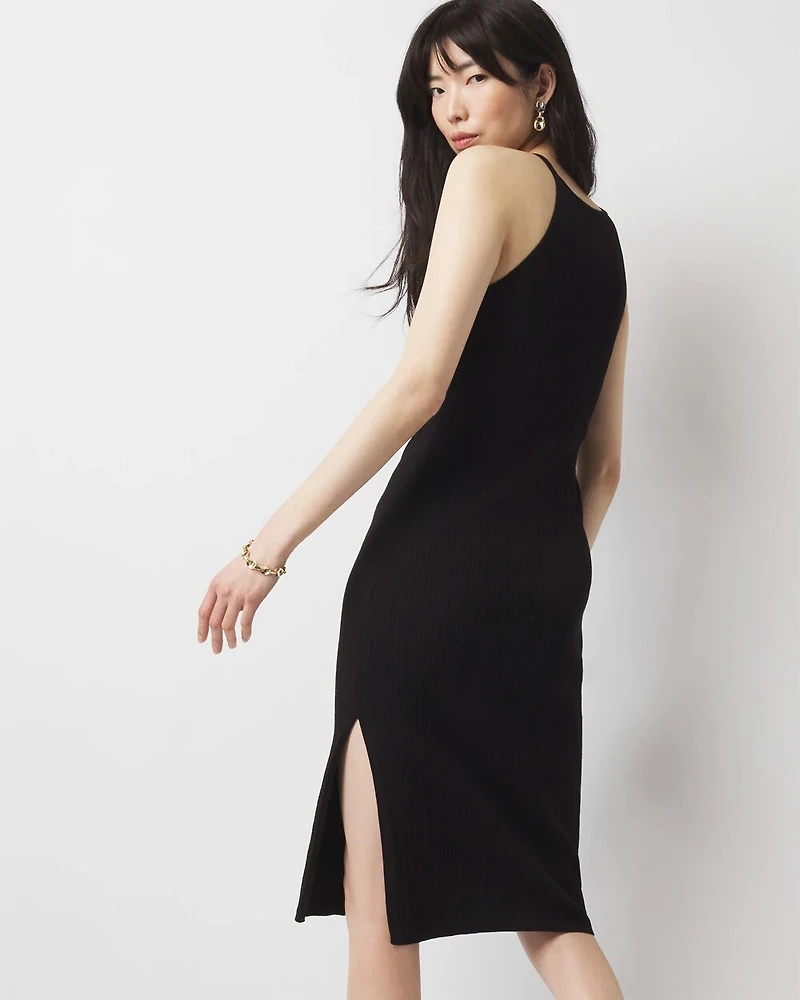 Halter Sweater Dress