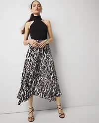 Leopard Midi Skirt