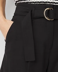 Belted Tailored Short