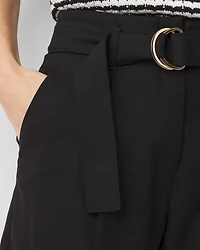 Belted Tailored Short