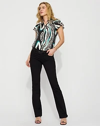 Mid-Rise Bootcut Jeans
