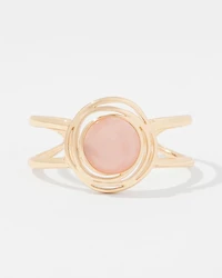 Rose Quartz Cuff Bracelet